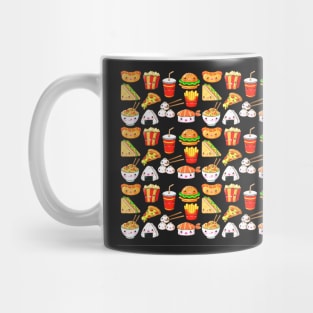 Kawaii Foods Pattern Mug